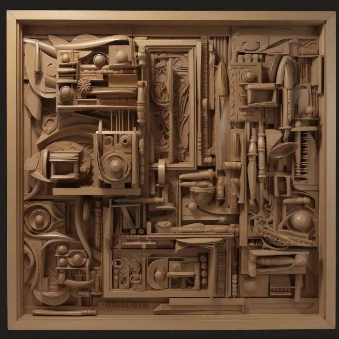 نموذج ثلاثي الأبعاد لآلة CNC 3D Art 